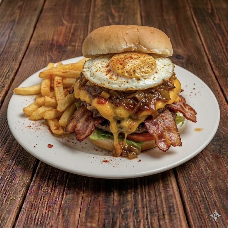 Cheating all the way with fries